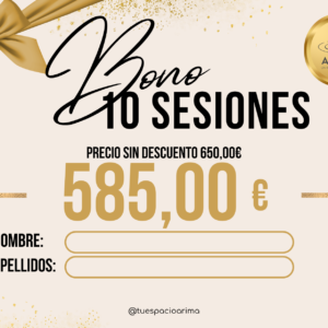 Bono 10 sesiones